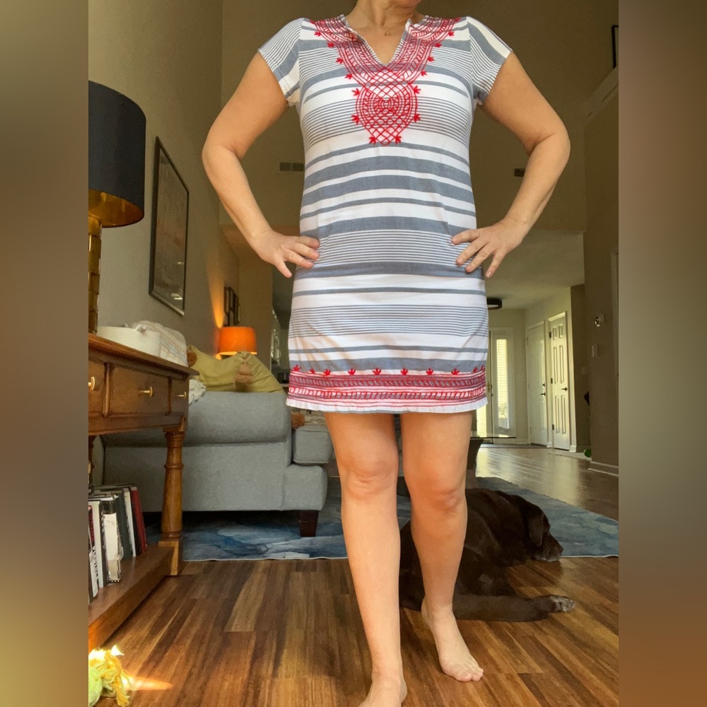 💯 cotton Mudpie dress size medium